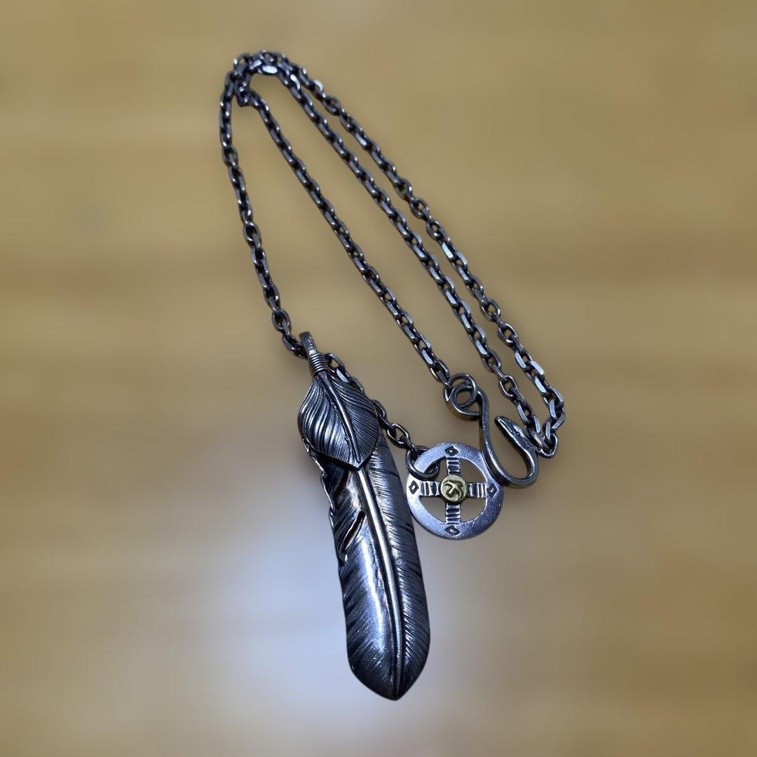 goro's ゴローズ 金メタル付きホイール イーグルフック フェザー右向き 1016【全金イーグルフック＆ホイール】心斎橋