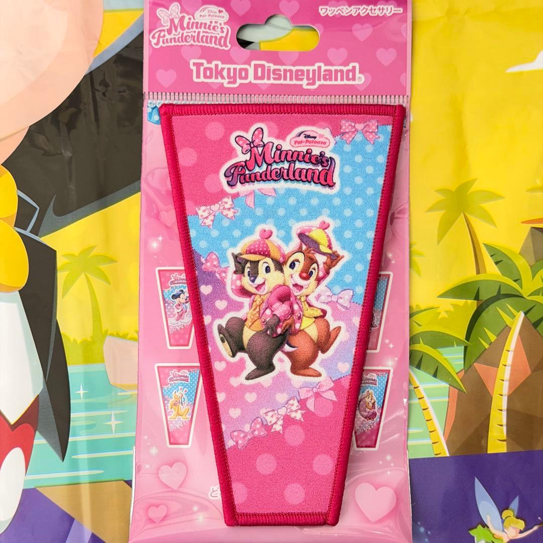 ワッペンアクセサリー チップとデール パルパルーザ ミニーのファン