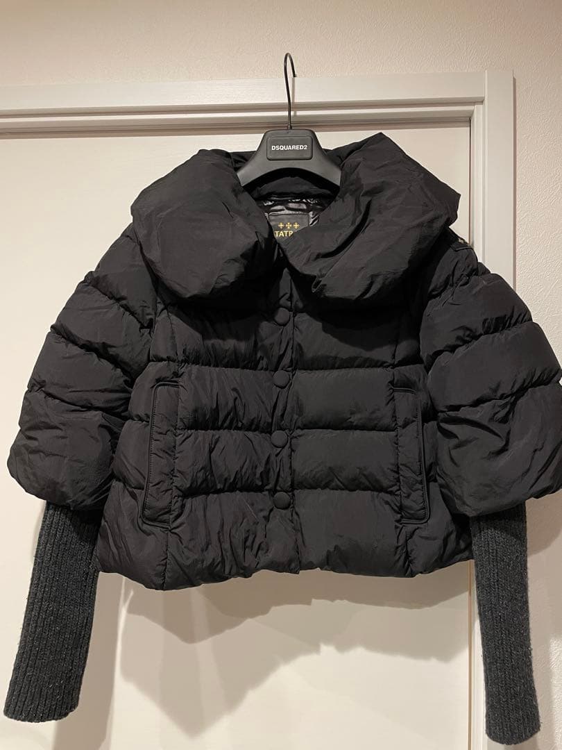 美品⭐︎TATRAS ブラック ダウンジャケット