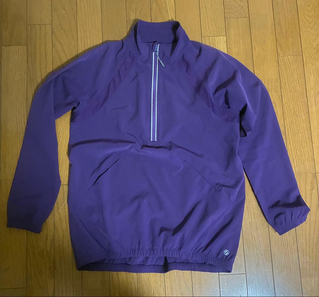 Lija 紫色 ハーフジップ 長袖