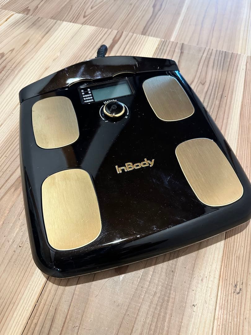InBody 体組成計 ブラック/ゴールド