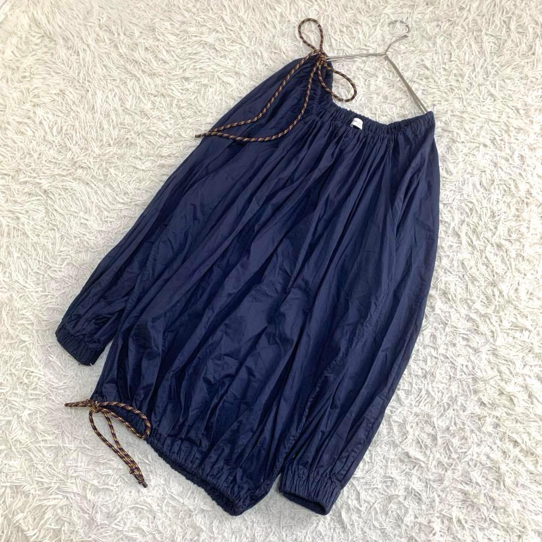 15212✨ドリスヴァンノッテン ギャザー ドローコード ブラウス カットソー DRIES VAN NOTEN - 【新品】DRIES VAN NOTEN(ドリスヴァンノッテン