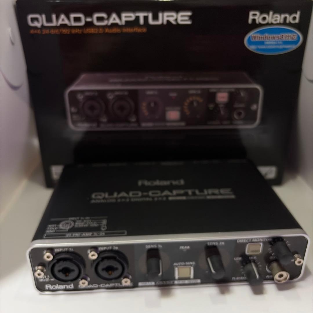 *UA-55*Roland QUAD-CAPTURE オーディオインターフェイス