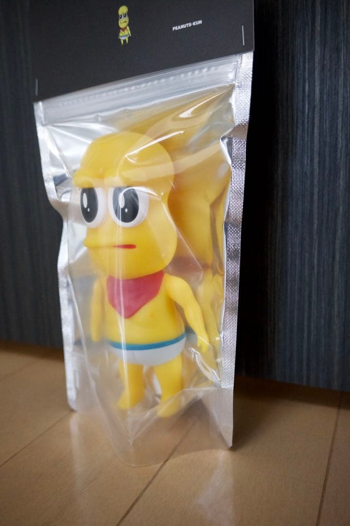 ピーナッツくん ソフビ ぽこピー PQ ショッパー付き - メルカリ