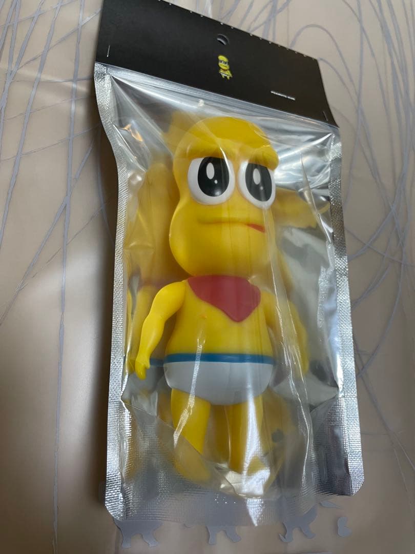 ピーナッツくん ソフビ ぽこピー PQ ショッパー付き - メルカリ