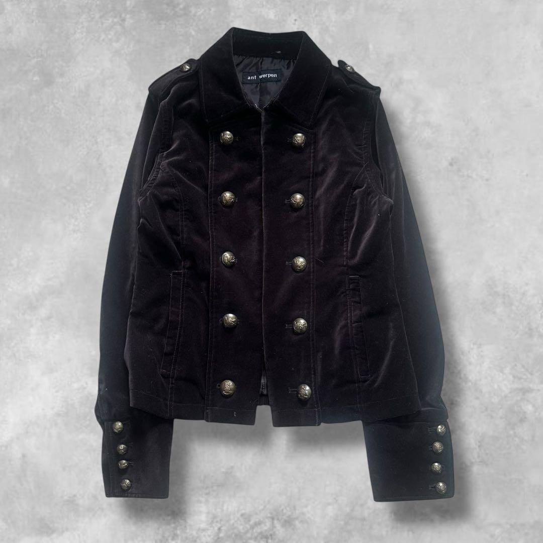 Y2K ベロアナポレオンジャケット ギャル お兄系 フェアリーグランジ