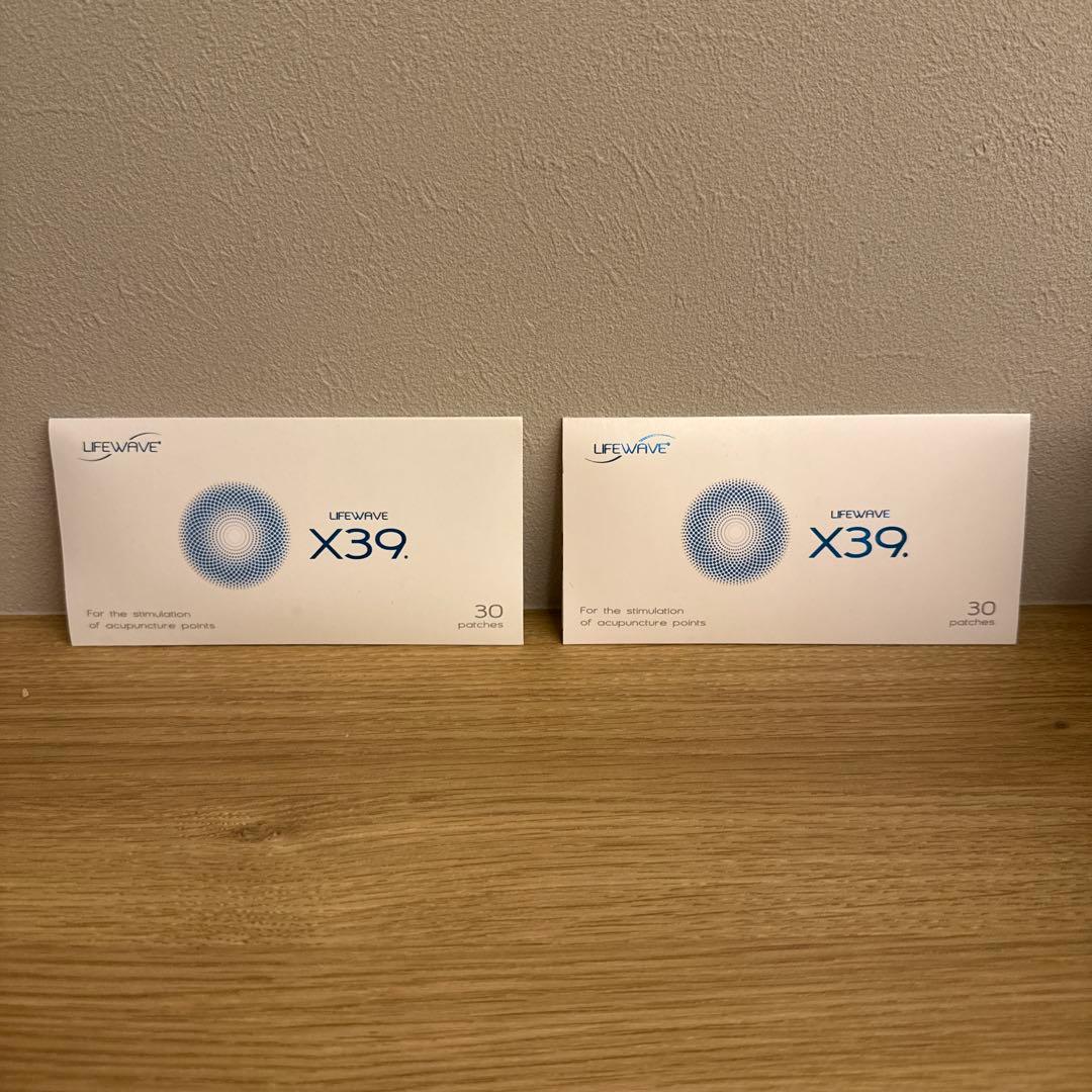 新品　ライフウェーブLIFEWAVE X39 30枚入り