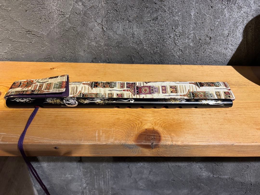 篠笛　立平管　八本調子　琳派四百年記念モデル