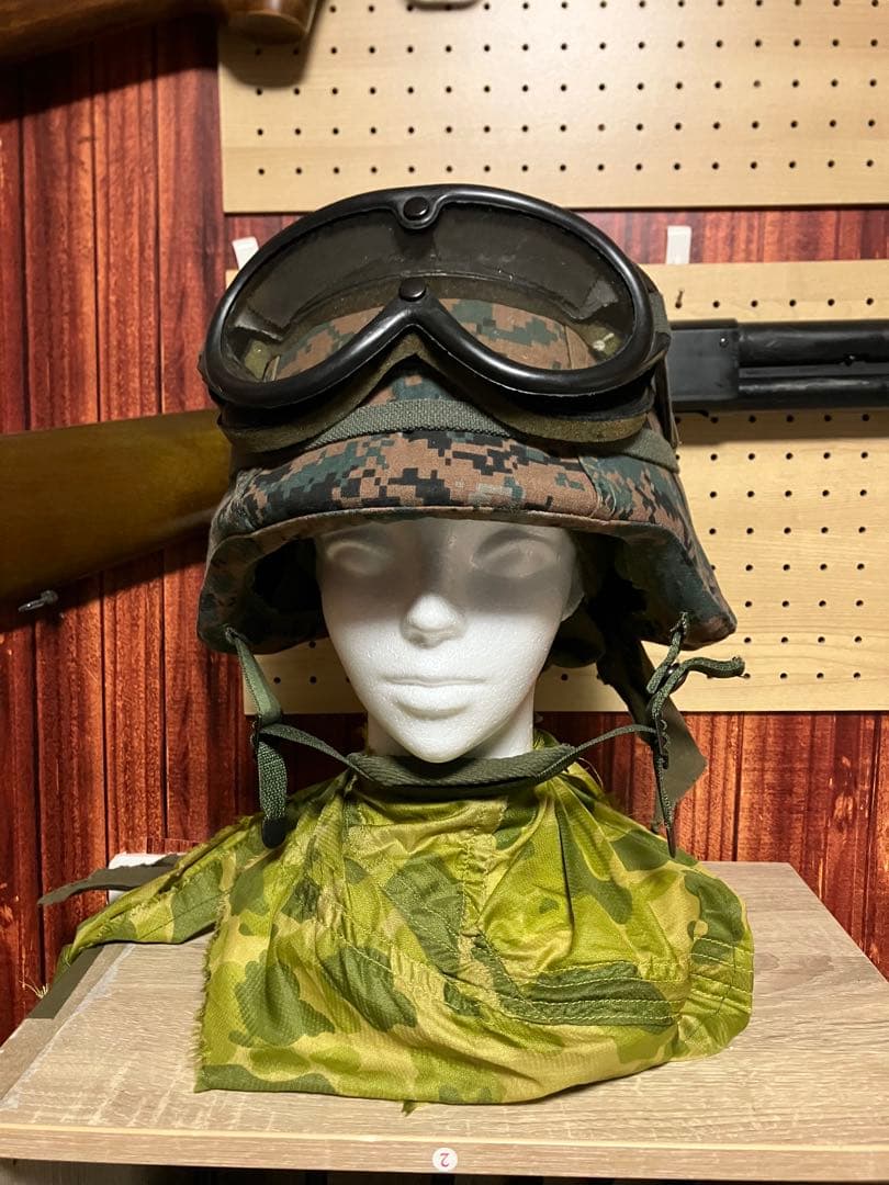 PASGTヘルメット実物　MARPAT