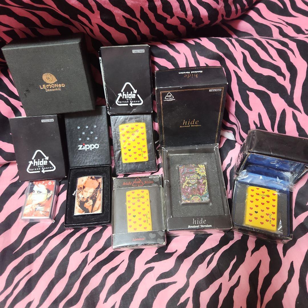 hide zippoライター　正規品とおまけ