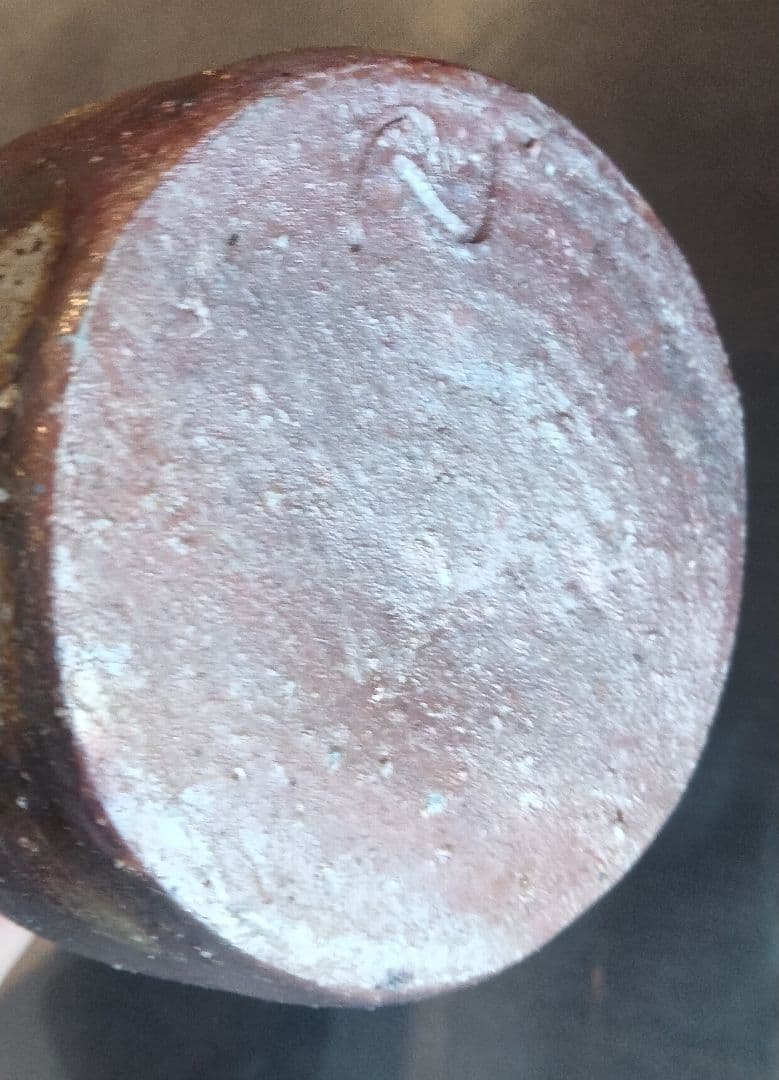 超美品！ 未使用 備前焼 17代 木村玉舟作 花入れ 花瓶