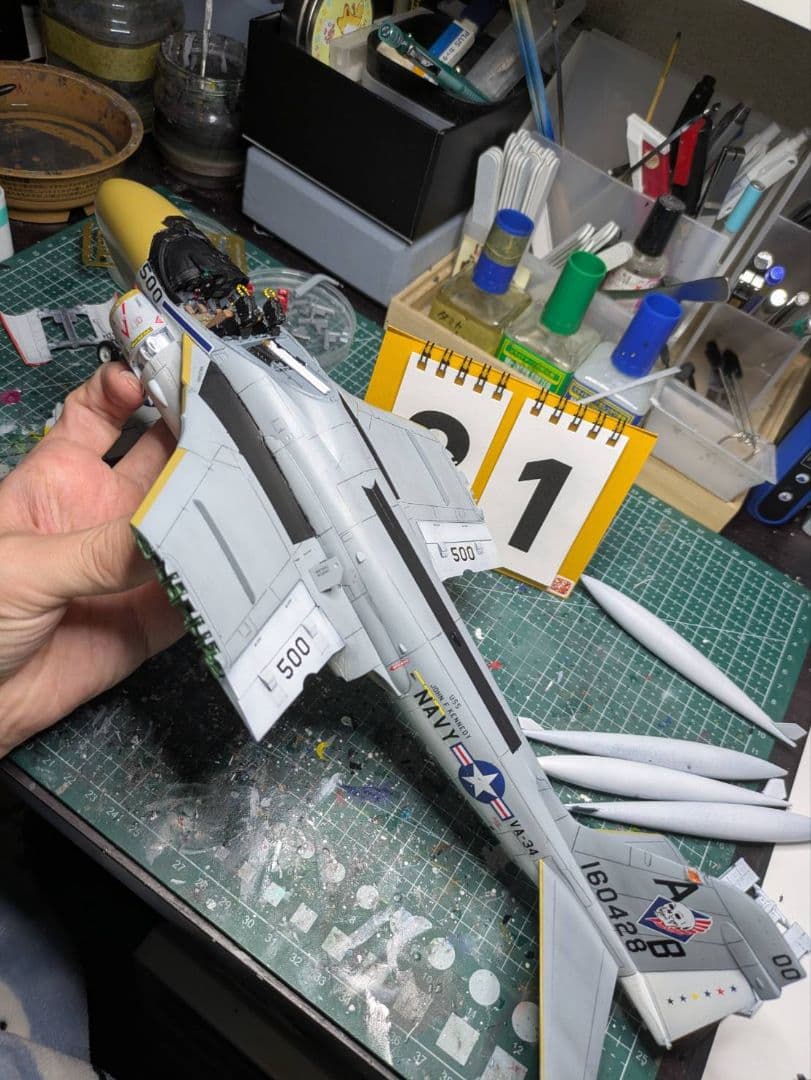 【白い悪魔様】1/48 A-6E イントルーダー①