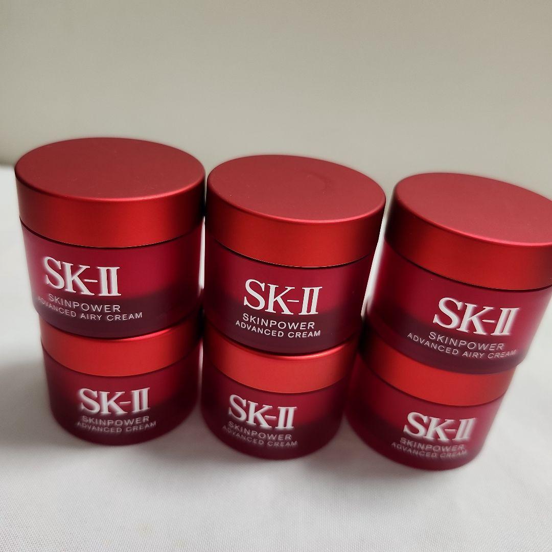 SK-II スキンパワーアドバンストクリーム　15ｇ　×6 サンプル　新品未使用