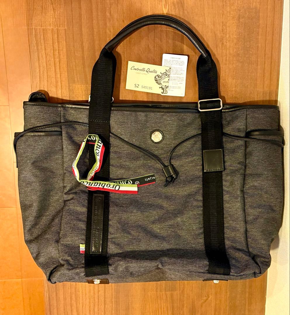オロビアンコ★未使用／パソコン、A4入ります／トートバッグ／ビジネスバッグ