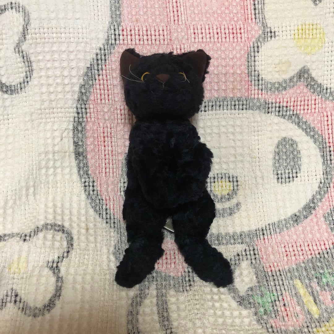 DOUSHIN 童心 黒猫 寝そべりポーズ くたくた ぬいぐるみ 中古品 - メルカリ