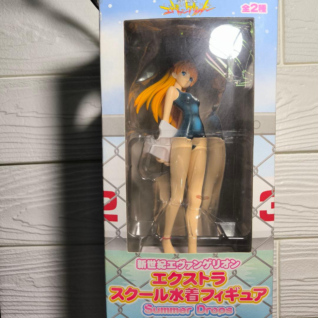 新世紀エヴァンゲリオン スクール水着 フィギュア summerDrops アスカ