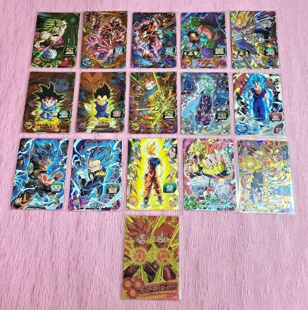 星4 +1 スーパードラゴンボールヒーローズ まとめ売り スーパードラゴンボールヒーローズ 星3 43枚まとめ売り - メルカリ