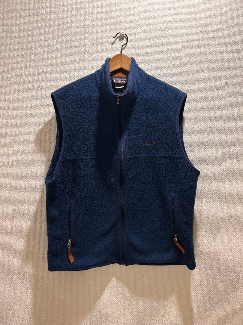パタゴニア シンチラ ベスト L フリース USA ネイビー