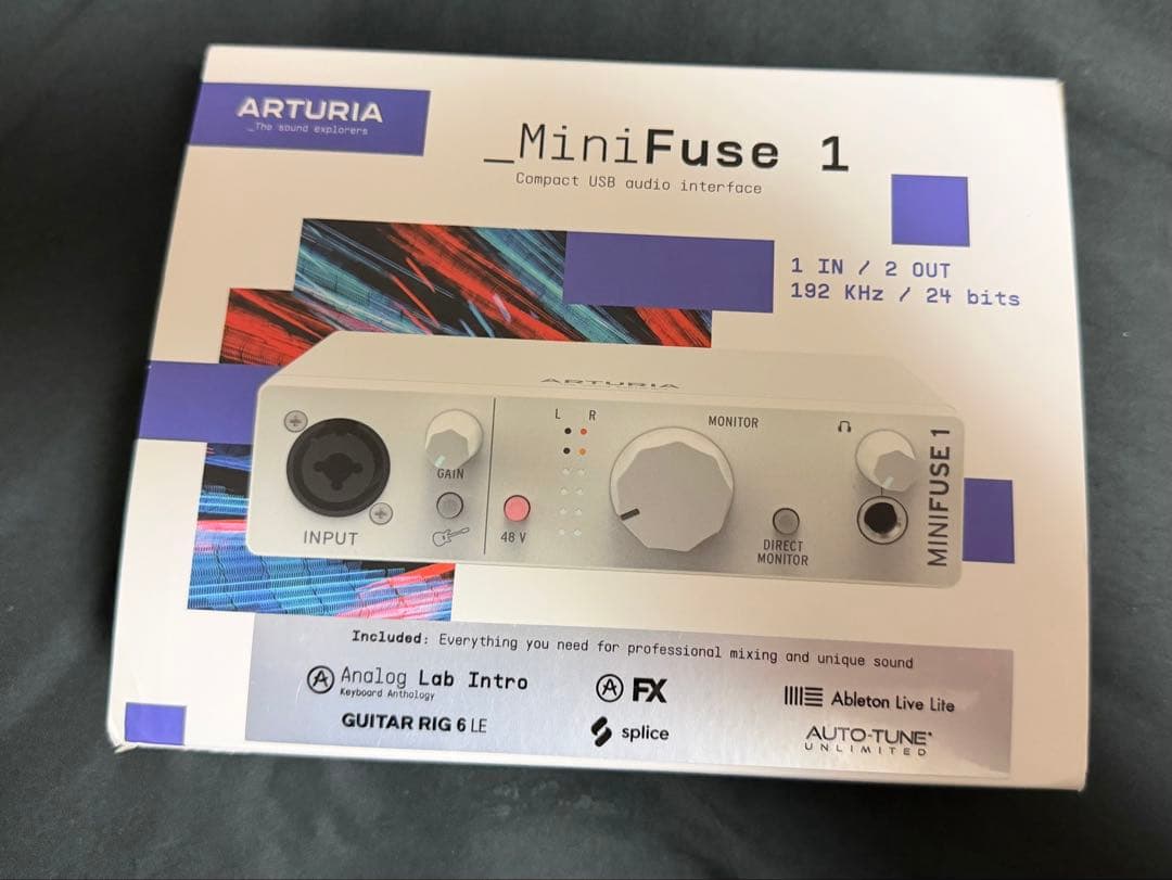 MiniFuse1(1イン2アウト)ホワイト