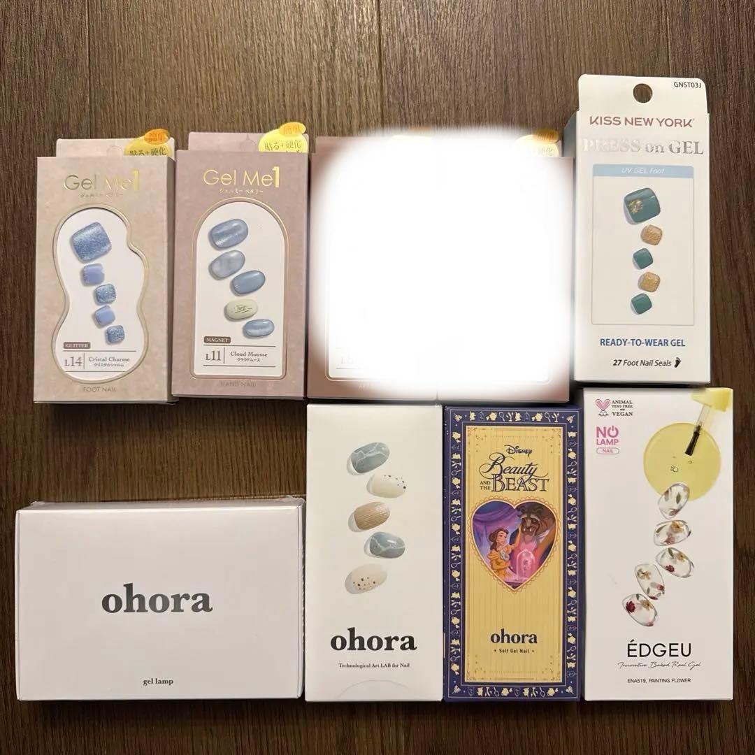 セルフネイルジェルシール ジェルミーペタリー Disneyオホラ ジェルランプ