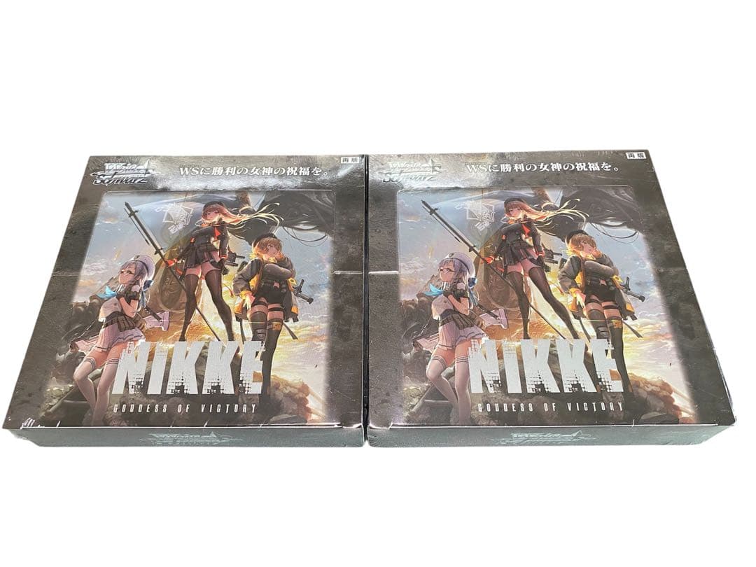 【新品未開封】2BOX ヴァイスシュヴァルツ　NIKKE シュリンク付き 勝利の女神：NIKKE ｜ ヴァイスシュヴァルツ｜Weiβ Schwarz