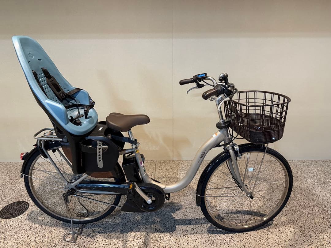 ヤマハ PAS With 2025電動自転車+Thule チャイルドシート