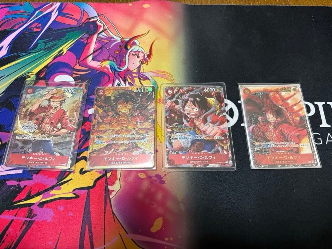 ト*屋様 ワンピースカード　ルフィ　パラレルセット　チャンピオンシップセット