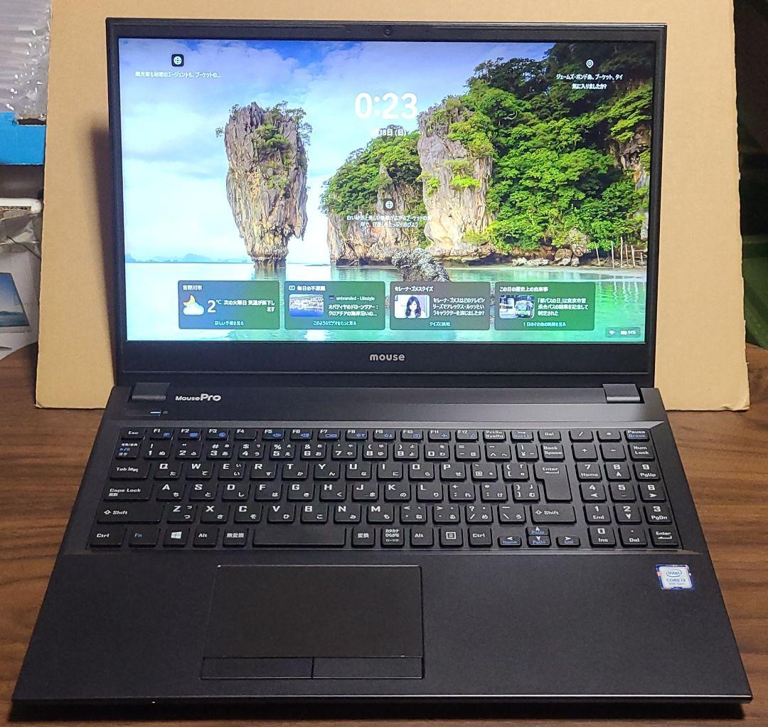 15.6インチノートPC マウス mouse Windows11 Pro