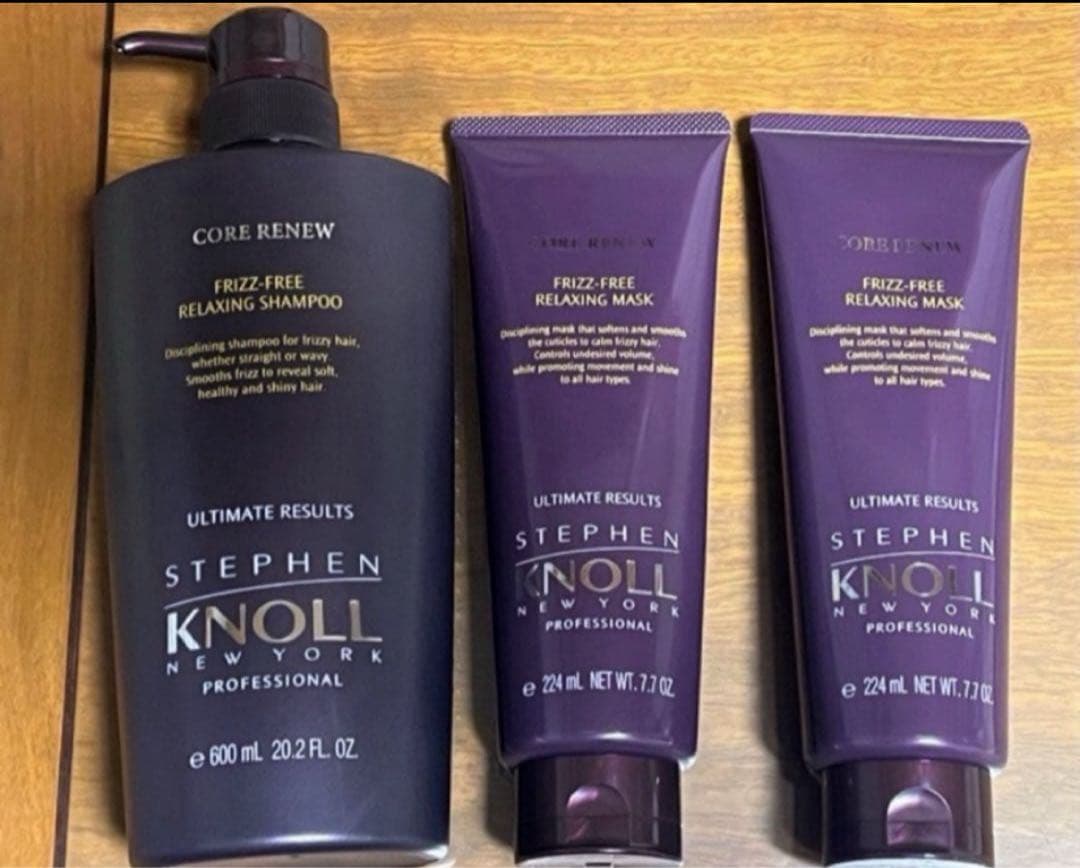 【新品】スティーブンノルニューヨーク フリッズフリーシャンプー&マスク