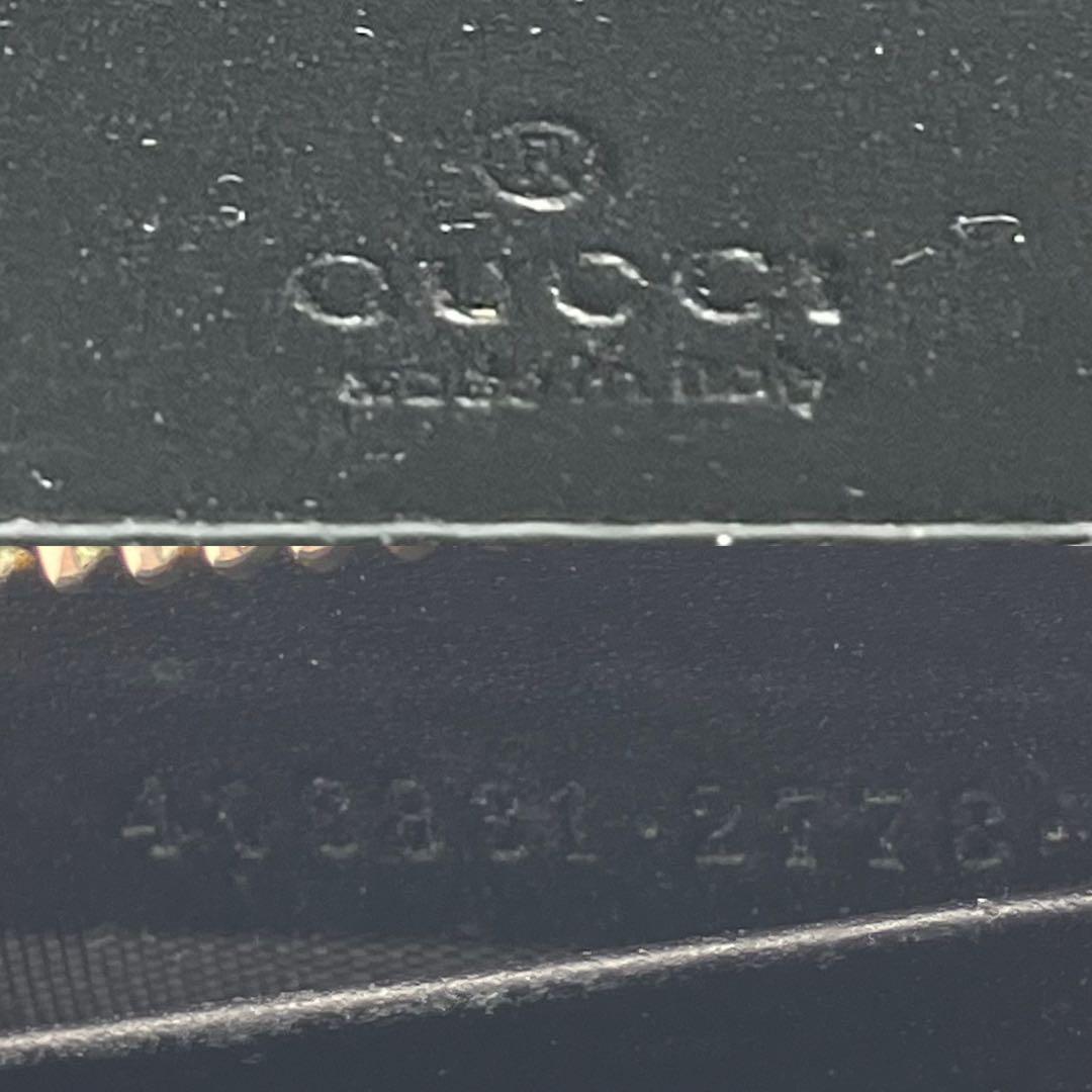 超人気✨美品✨グッチ ジッピーウォレット シマレザー シェリーライン