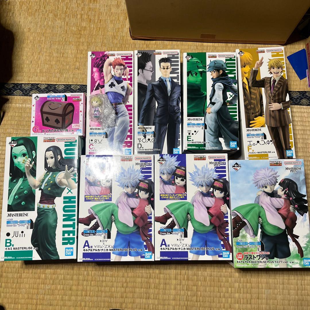 HUNTER×HUNTER 一番くじ フィギアコンプ　ヒソカの宝箱　おまけ多数