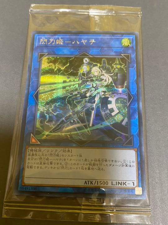 遊戯王 閃刀姫　ハヤテ　未開封　貴重　シークレット 状態B】閃刀姫-ハヤテ 《未開封》[ｼｰｸﾚｯﾄ](SEDS-JP001) | すべての商品