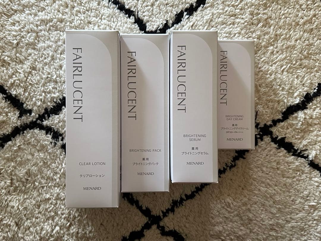 メナードフェアルーセント4点&リシアル2点