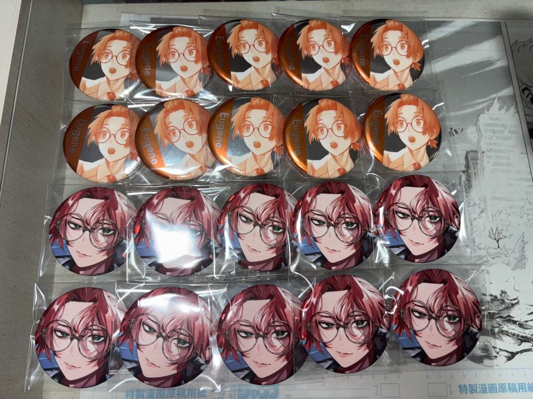 r*可様 ファントムバスターズ ファボテリア カフェ 是岸遊人 缶バッジ