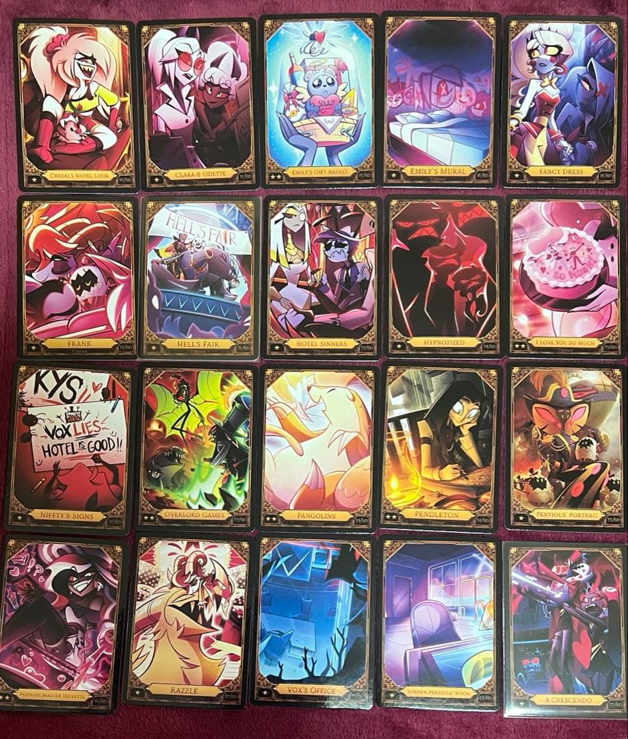 ハズビンホテル トレーディングカードs2 まとめ売り - メルカリ