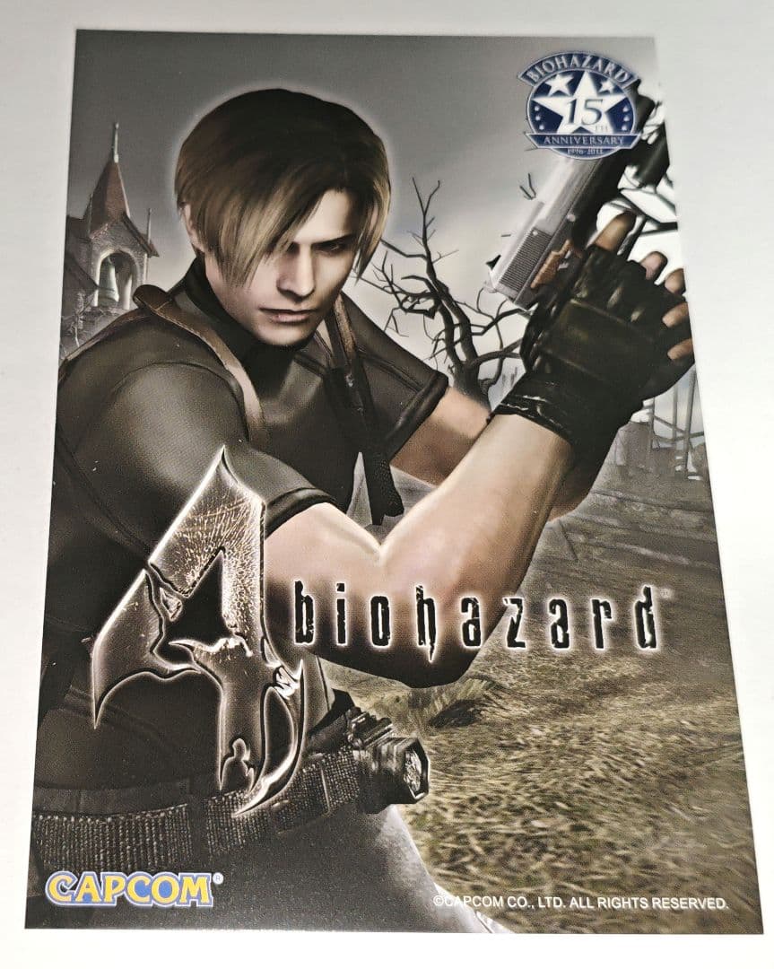 BIOHAZARD バイオハザード ポストカード その6 特典 15周年 シリーズ25周年を記念する豪華7枚組CD-BOX「BIOHAZARD SOUND CHRONICLE