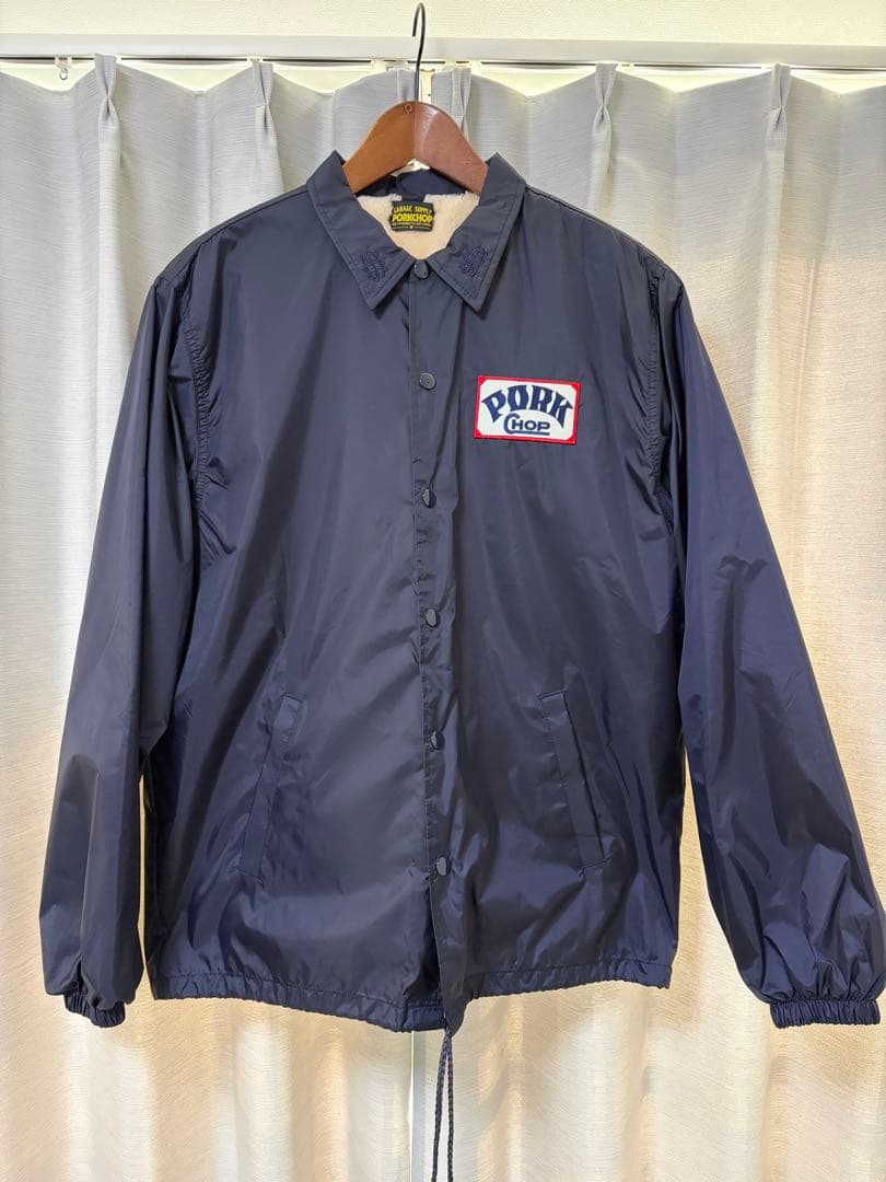 PORKCHOP ポークチョップ コーチジャケット 裏ボア GARAGE SUPPLY BOA
