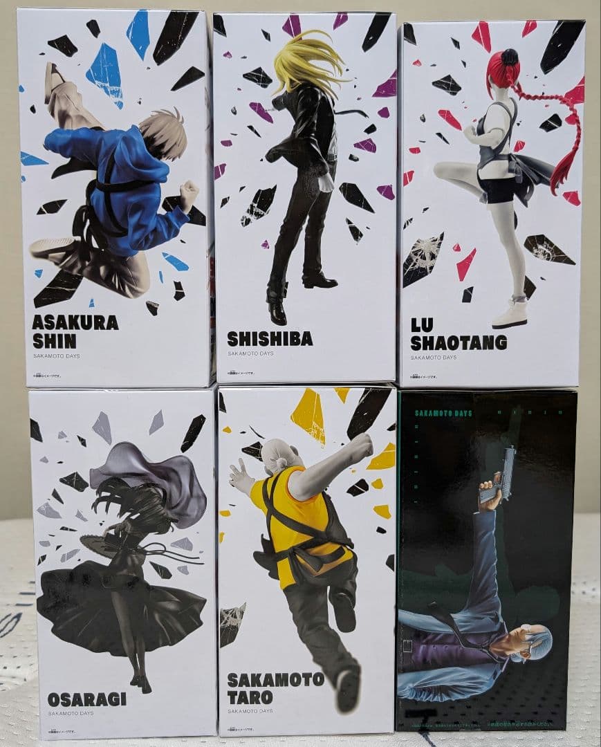 サカモトデイズ プライズフィギュア 6体セット 最 安値