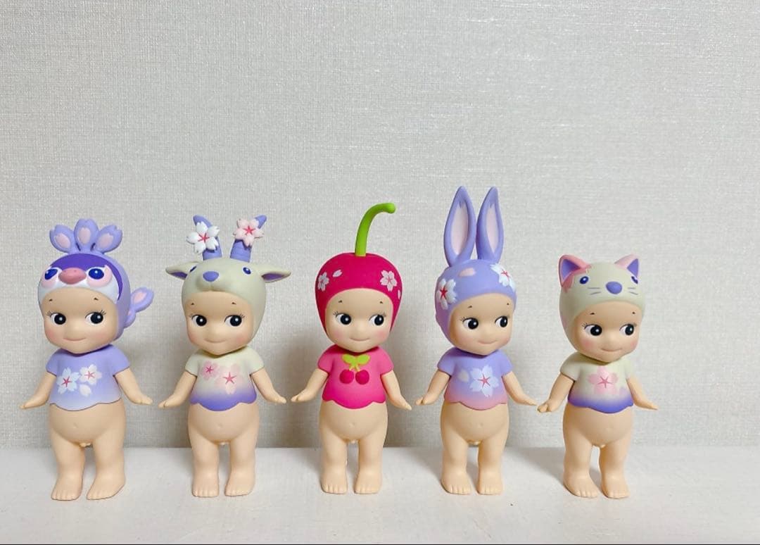 ソニーエンジェル　チェリーブロッサム　夜桜　ナイト5体セット　シークレット