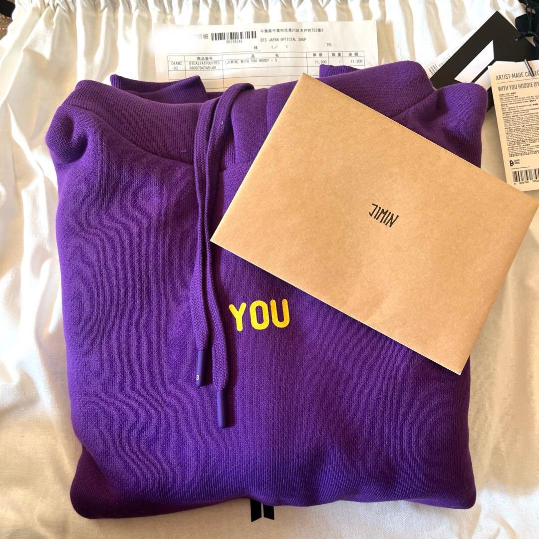 BTS ARTIST-MADE JIMIN WITH YOU HOODIE S - メルカリ