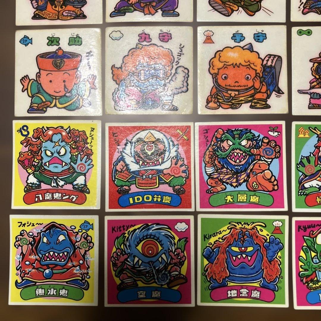 ビックリマンシール 旧シール 9弾すくみ フルコンプ チョコ版 - メルカリ