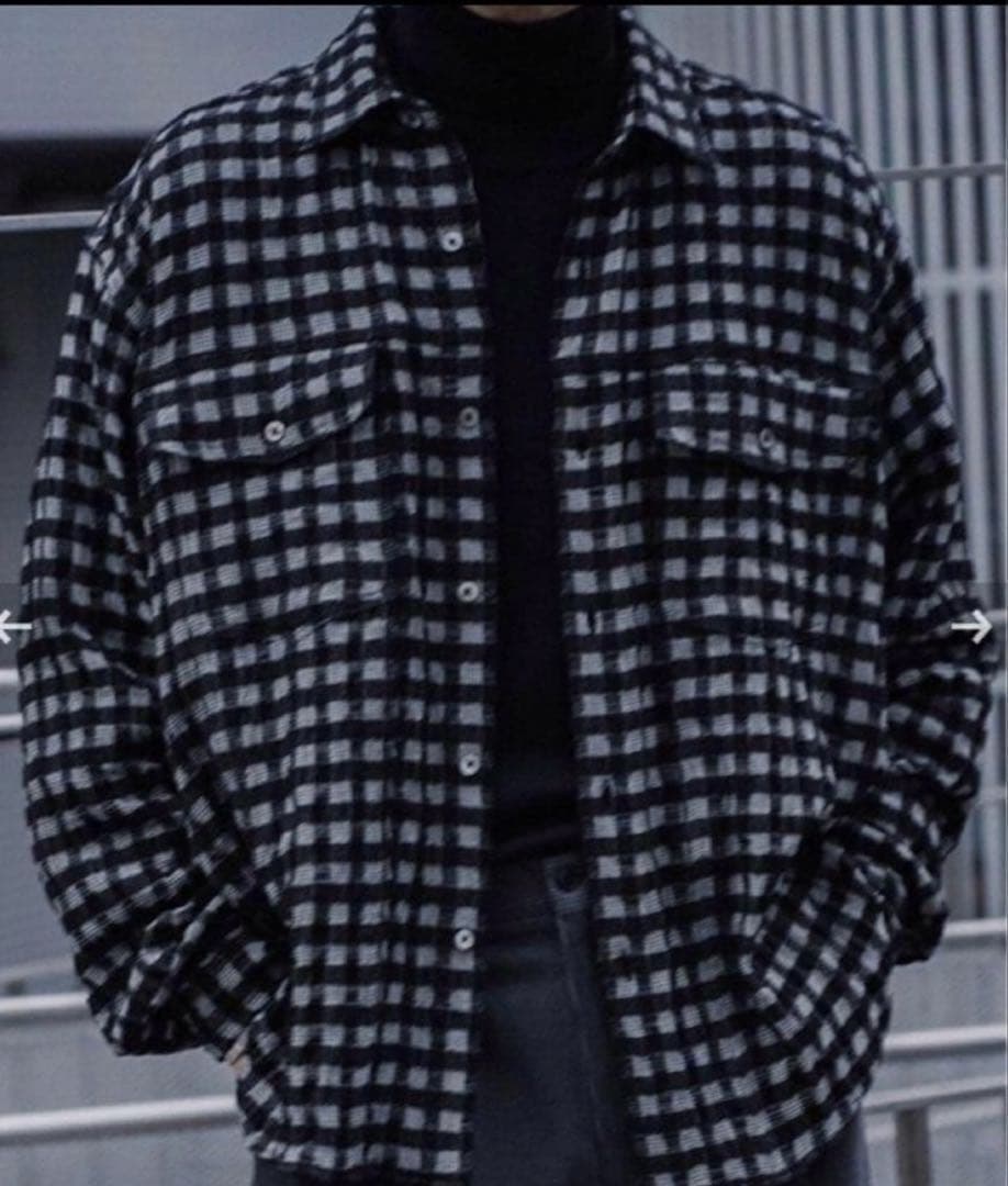 HEUGNユーゲン Bobby Check チェック 長袖シャツ