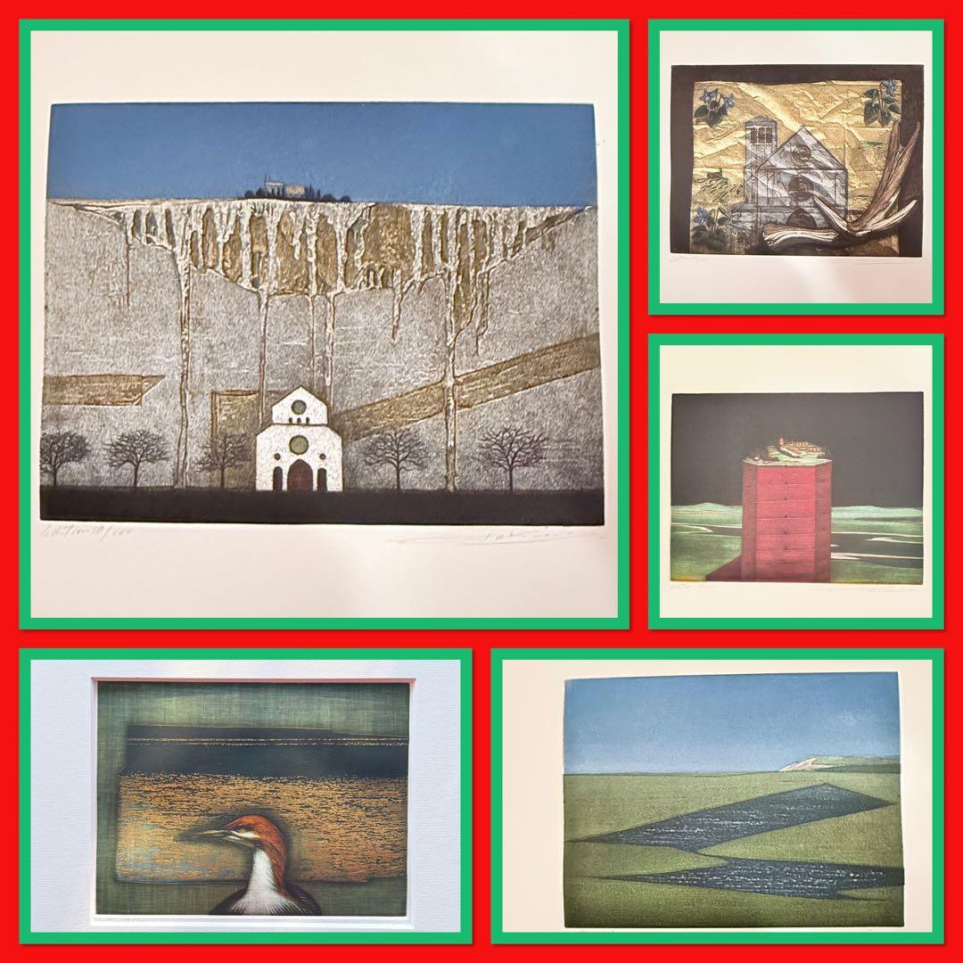 2215様感謝‼️世界観かわる‼️真作馬場章　銅版画\