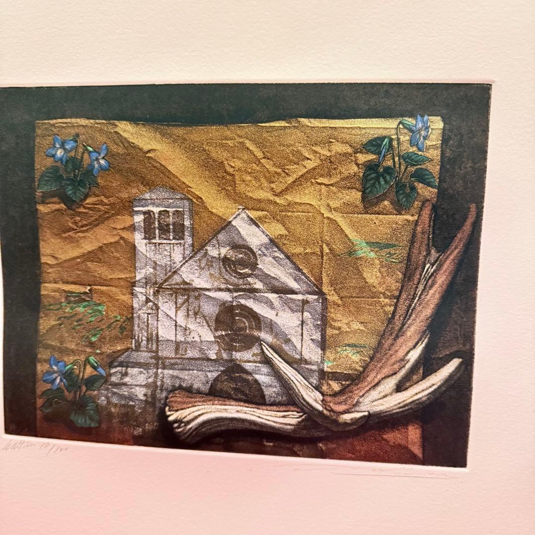 2215様感謝‼️世界観かわる‼️真作馬場章 銅版画