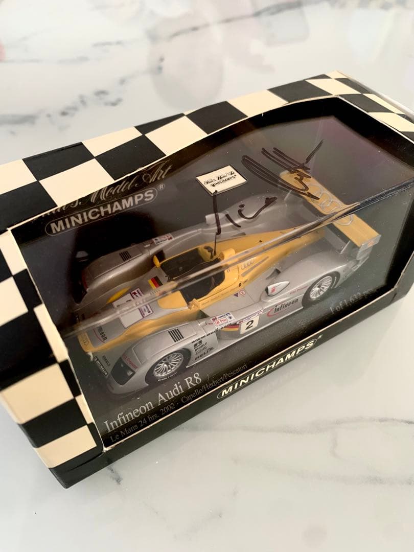 MINICHAMPS Infineon Audi R8 サイン入り