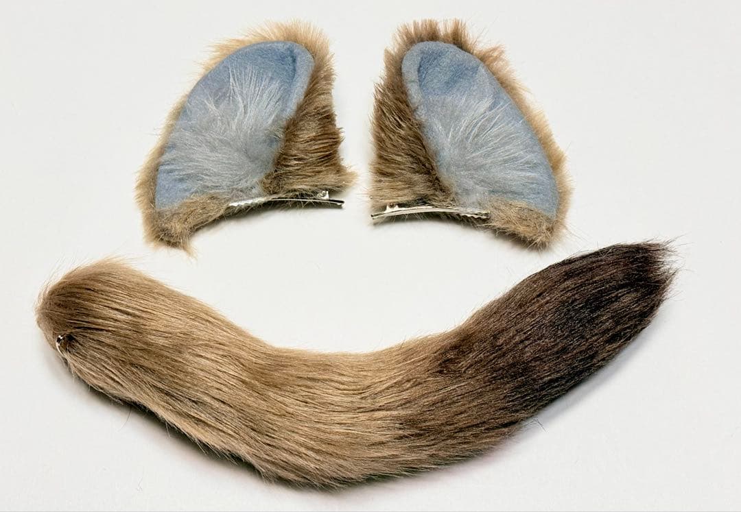 ㉖ ラギー・ブッチ 耳 尻尾 獣耳 コスプレ ツイステ ケモ耳 即納品