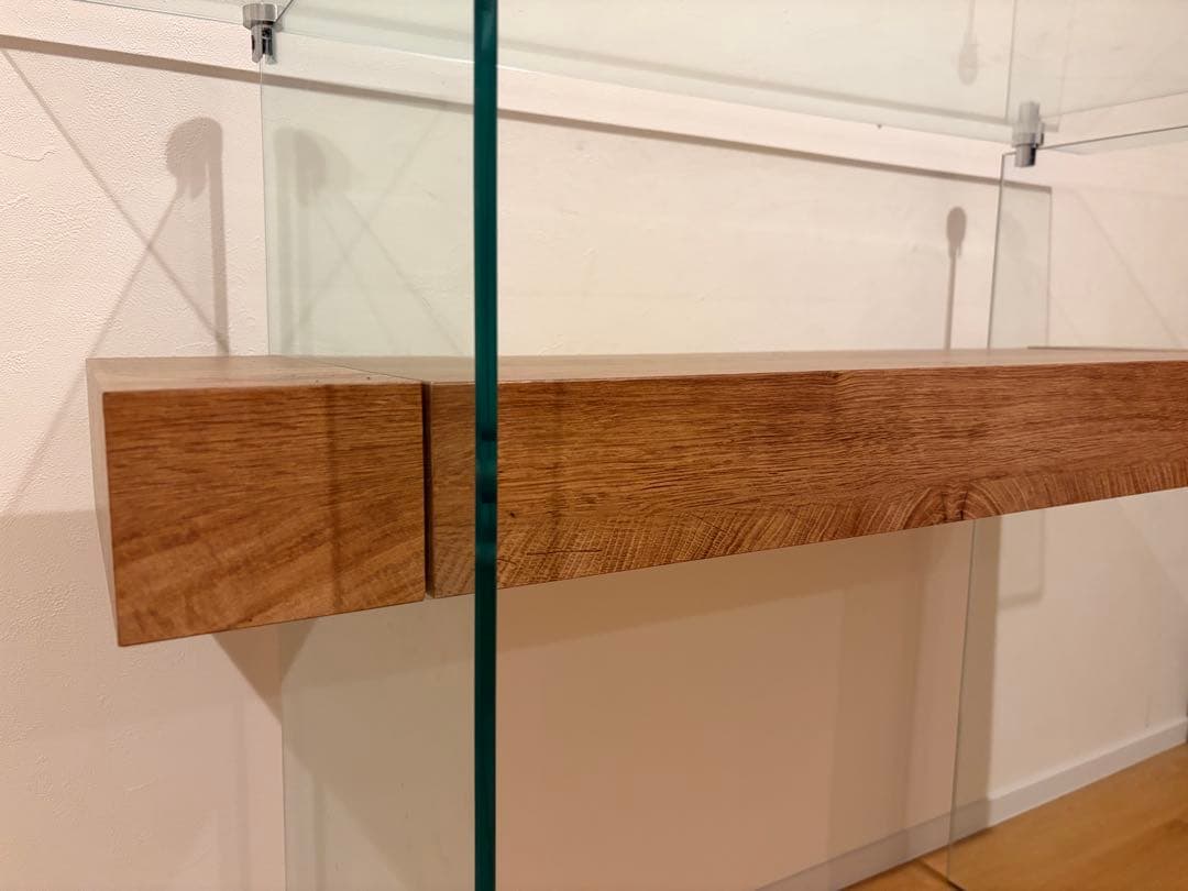 週末限定お値下げ※コンソールテーブル(ガラス、木製) ロサンゼルス