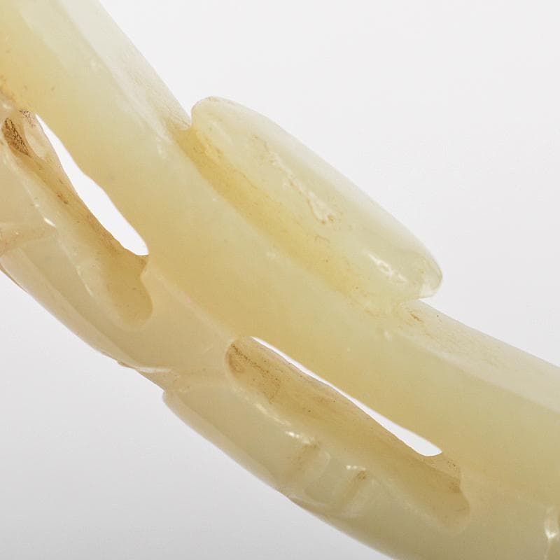 中国 玉石白玉彫刻 龍刻 帯鉤 筆架 置物 V R7200 - メルカリ