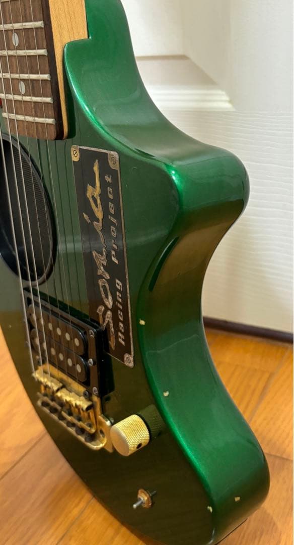 良品】ZO-3 芸達者 グリーン アンプ内蔵ミニギター ぞうさん 送料無料