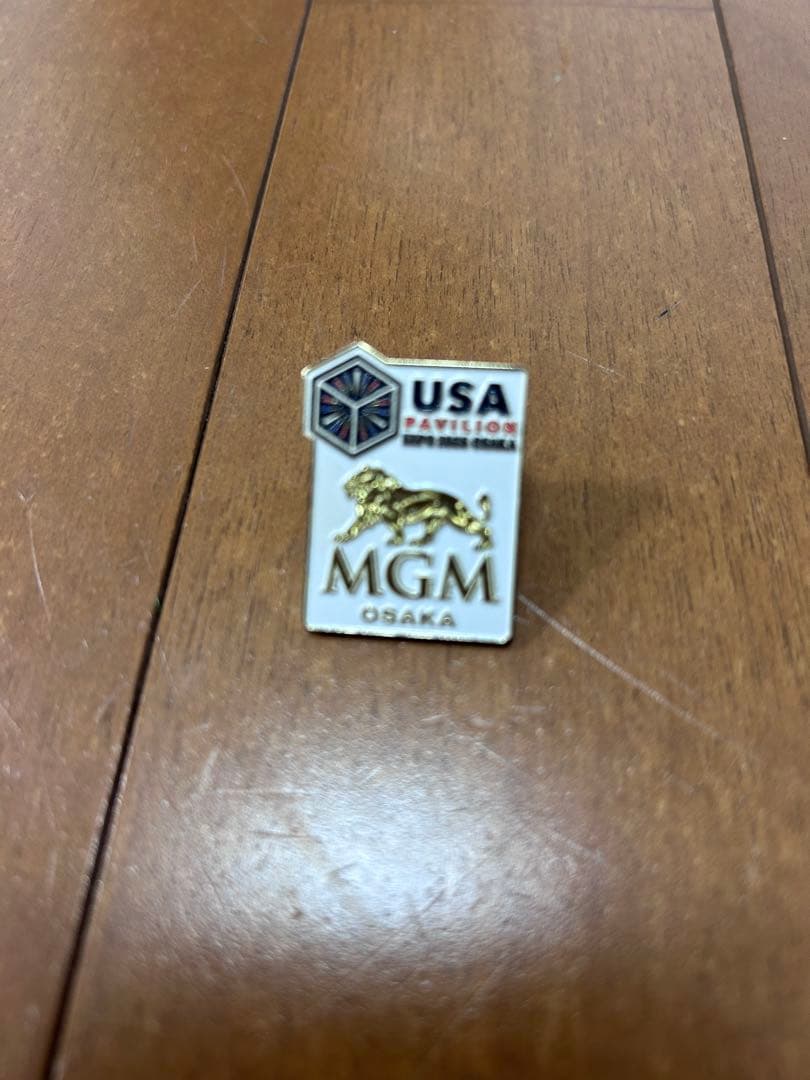 の*み様 レア品★大阪万博　アメリカ館　ピンバッジ2025